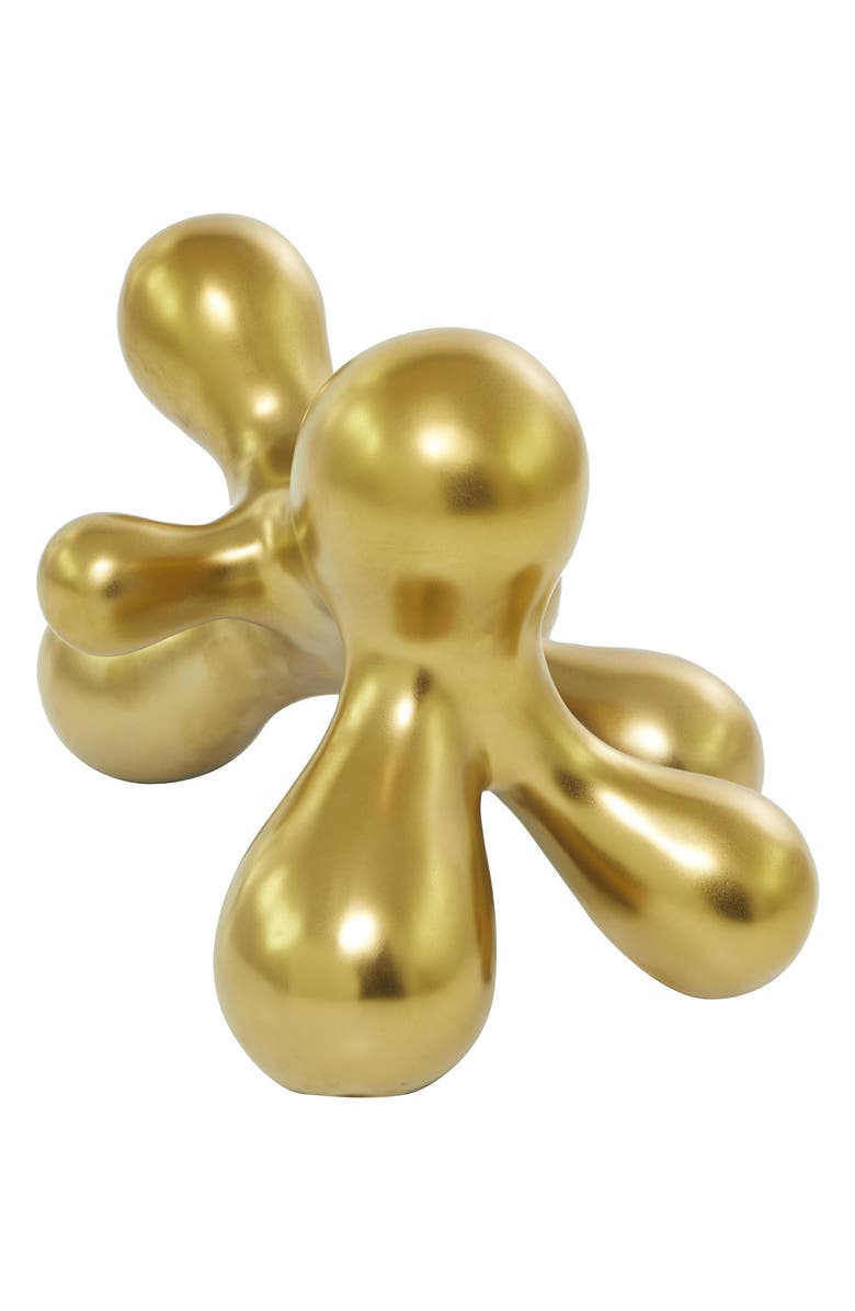 UMA Contemporary Porcelain Statue, Alternate, color, Gold