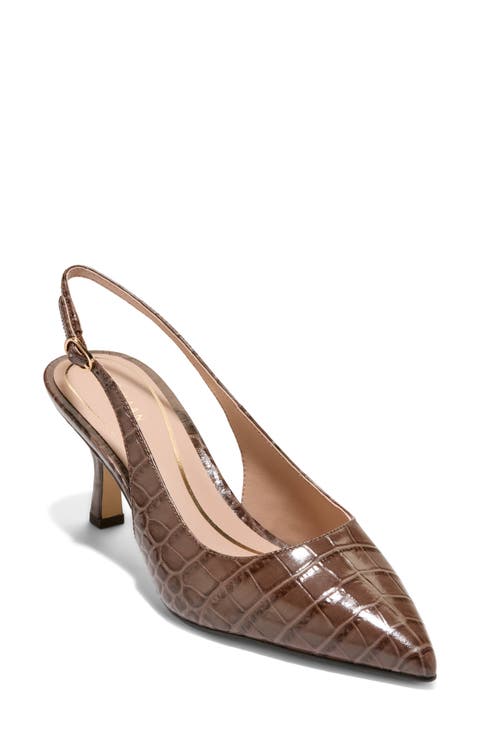 Hansell Slingback Pointed Toe Pump