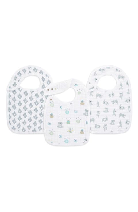 3-Pack Classic Snap Bibs