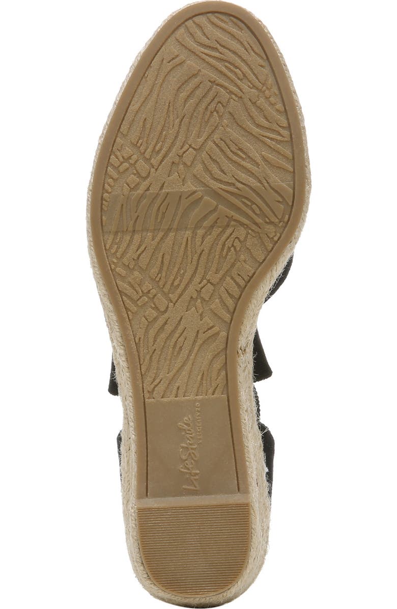 LifeStride Kascade Wedge Espadrille Sandal - Wide Width Available, Alternate, color,