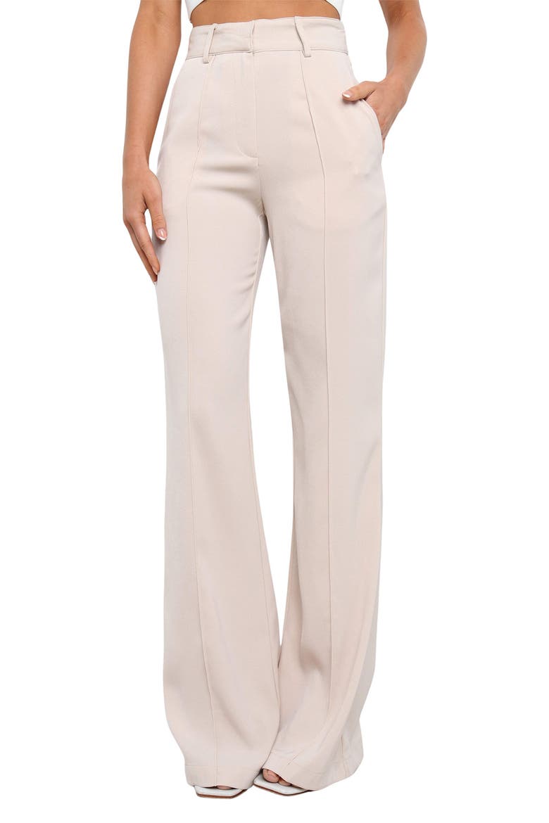 Burland Wide Leg Pants, Main, color, BEIGE