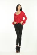SECRET MISSION Sander Blouse