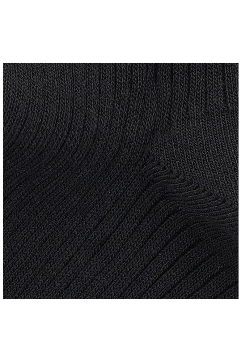 3-Pack Rib Crew Socks, Alternate, color, BLACK