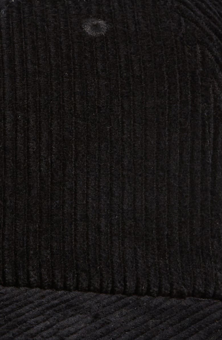 Obey Label Corduroy Baseball Cap, Alternate, color, 