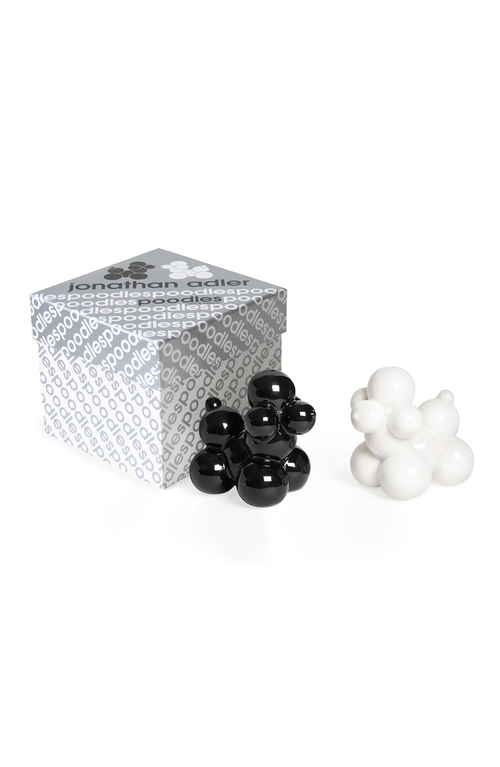 Jonathan Adler Poodle Salt And Pepper Set In Multi