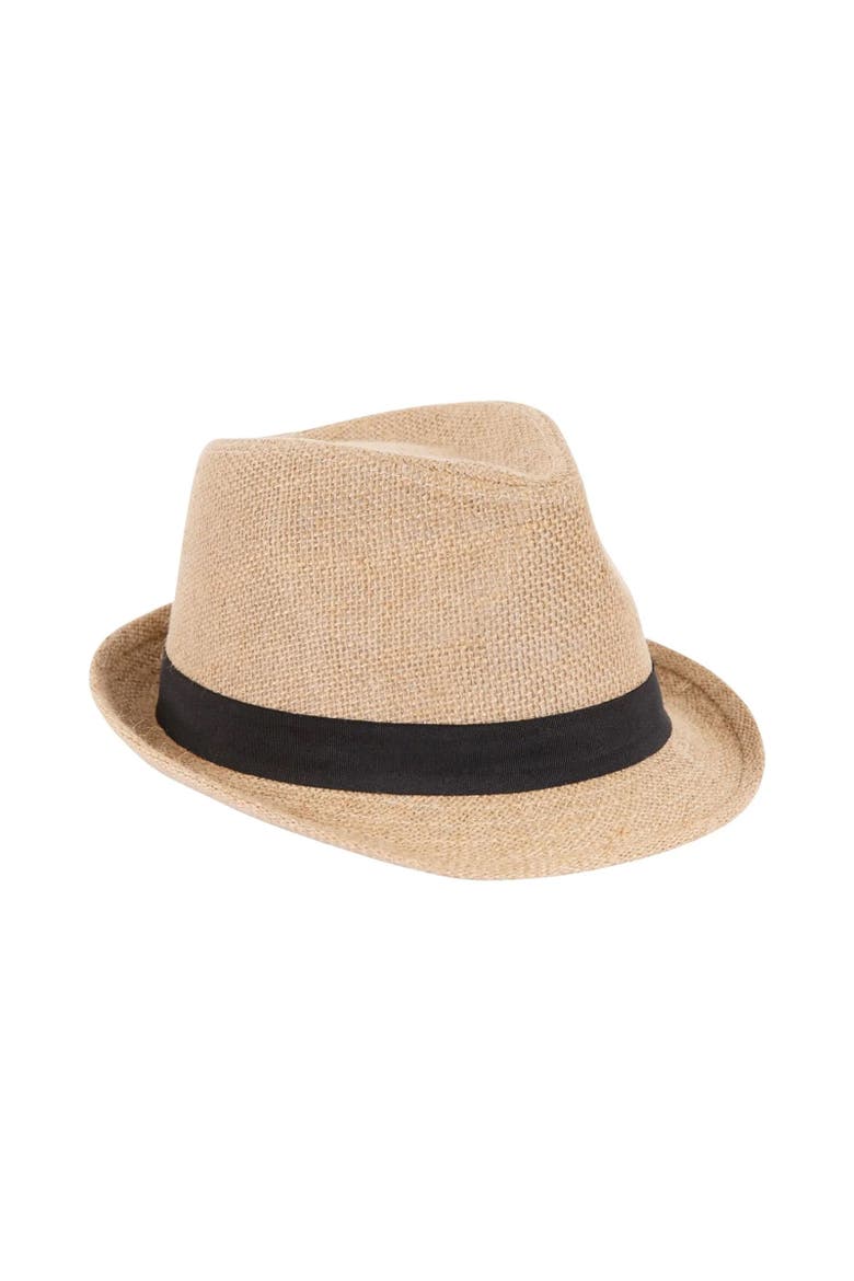 Gender Inclusive Fedora Hat, Alternate, color, Natural