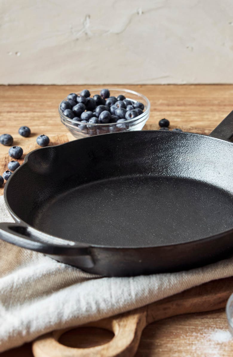 GreenPan x Bobby Flay 12-Inch Cast Iron Frypan, Alternate, color, Black