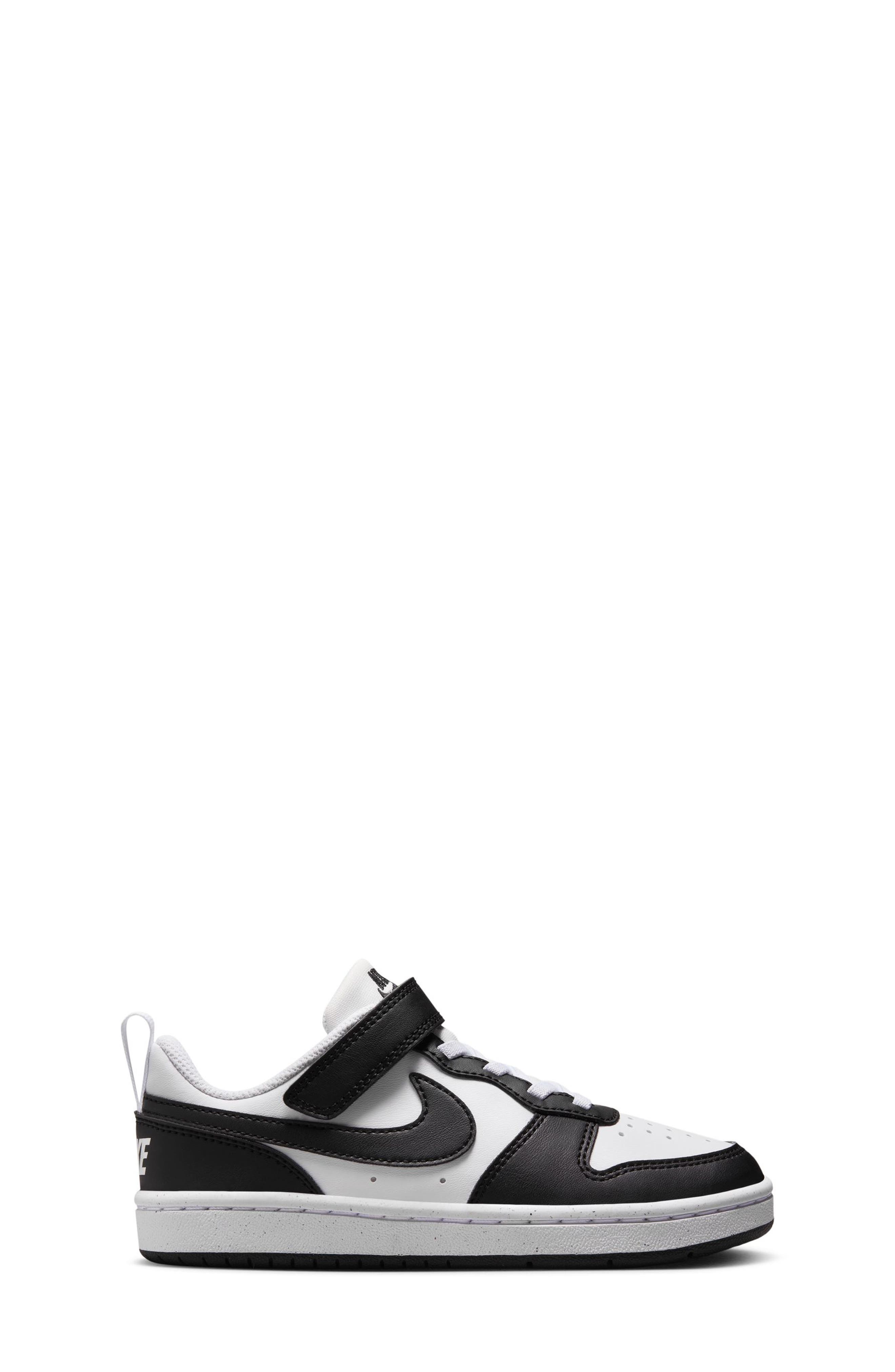 Kids' Court Borough Low Recraft Sneaker, Alternate, color, 131 WHITE/BLACK