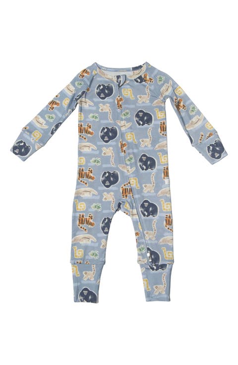 Jungle Friends Fitted One-Piece Pajamas (Baby)