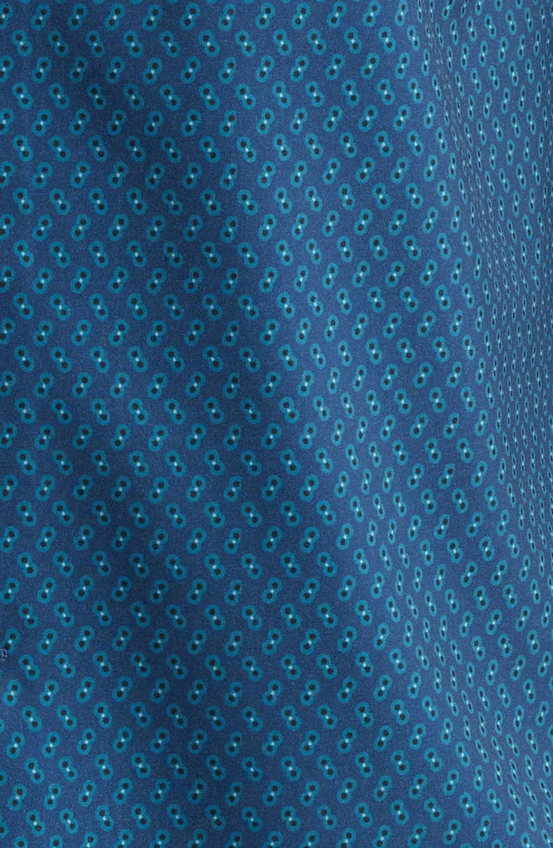 Nordstrom Trim Fit Stretch Performance Print Button-Up Shirt, Alternate, color, 