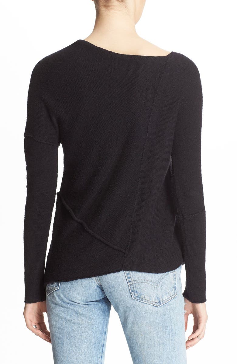 Free People 'Love and Harmony' Asymmetrical Sweater, Alternate, color, 