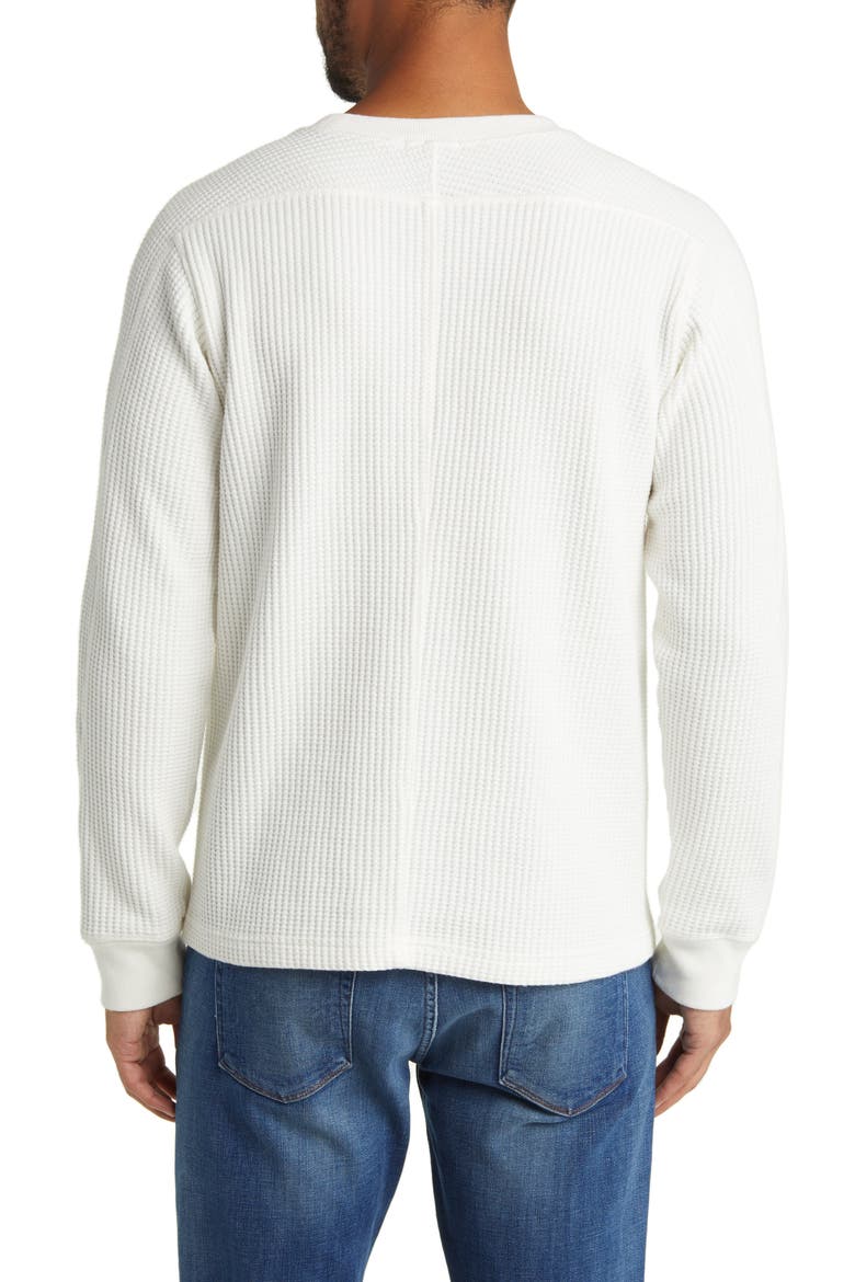 Wade Long Sleeve Thermal T-Shirt, Alternate, color, WHITE