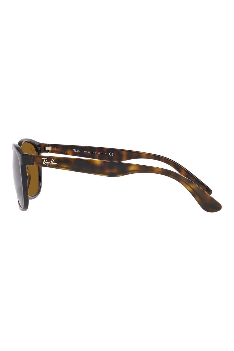 56mm Square Sunglasses, Alternate, color, HAVANA