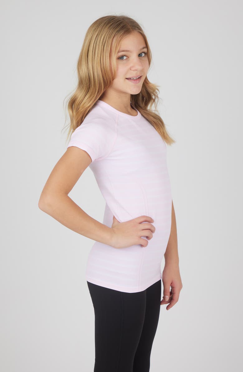 Kids' Stripe Seamless Crewneck T-Shirt