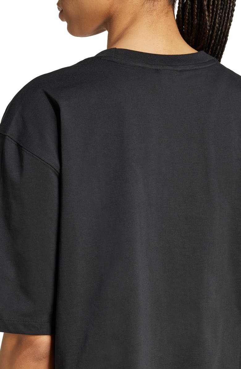 adidas Originals Essentials Trefoil Logo Crop T-Shirt, Alternate, color, 