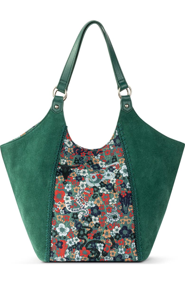 The Sak Roma Shopper Leather Tote Bag, Alternate, color,