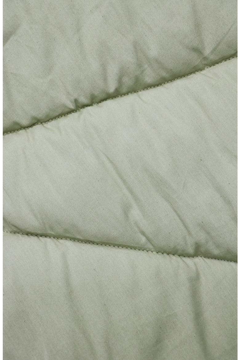 Water Lily Organic Play Mat, Alternate, color, OLIVE