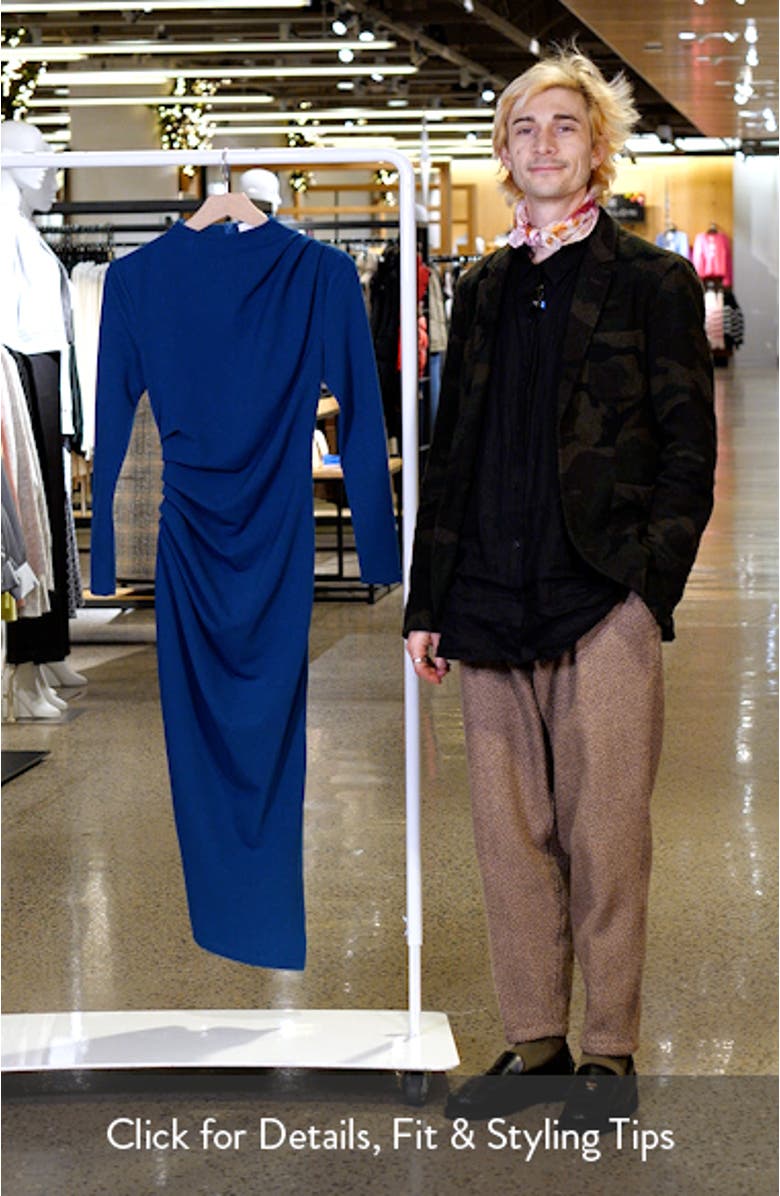 Stacey Long Sleeve Midi Dress, sales video thumbnail