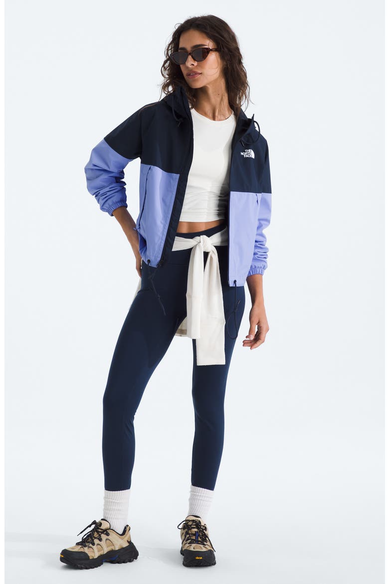 Antora Waterproof Rain Hoodie, Alternate, color, PERIWINKLE GLOW/ SUMMIT NAVY