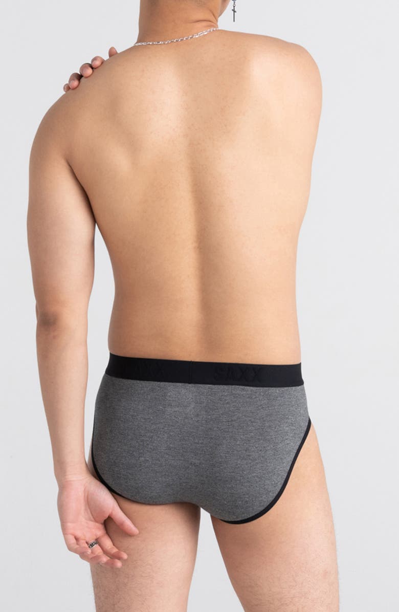 SAXX Ultra Soft Boxer Briefs, Alternate, color, Salt/ Pepper