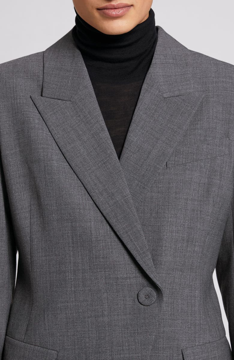 & Other Stories Asymmetric Double Breasted Blazer, Alternate, color,