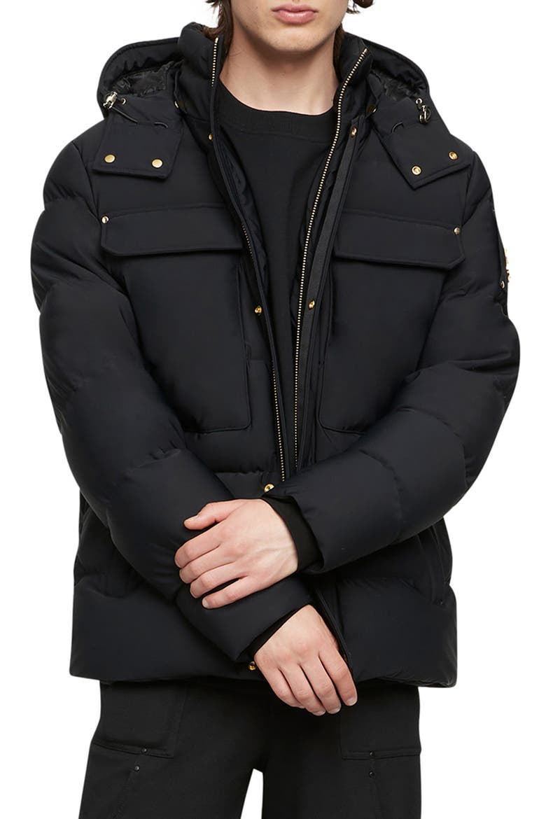 Skillman Down Puffer Jacket, Main, color, BLACK