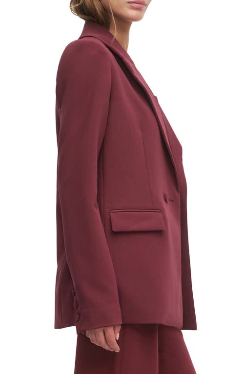 Favorite Daughter The Suits You Blazer In Burgundy