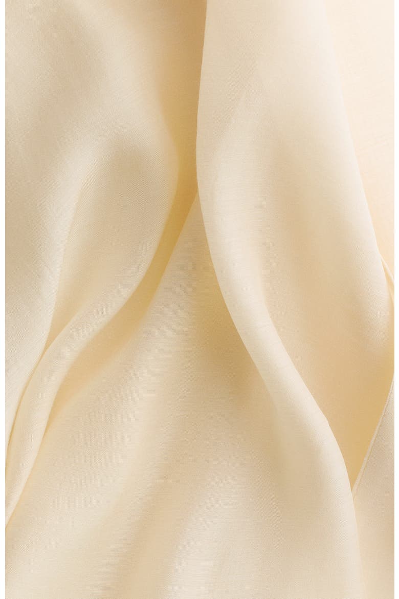 Sleeveless Cupro-blend Top, Alternate, color, Pale yellow