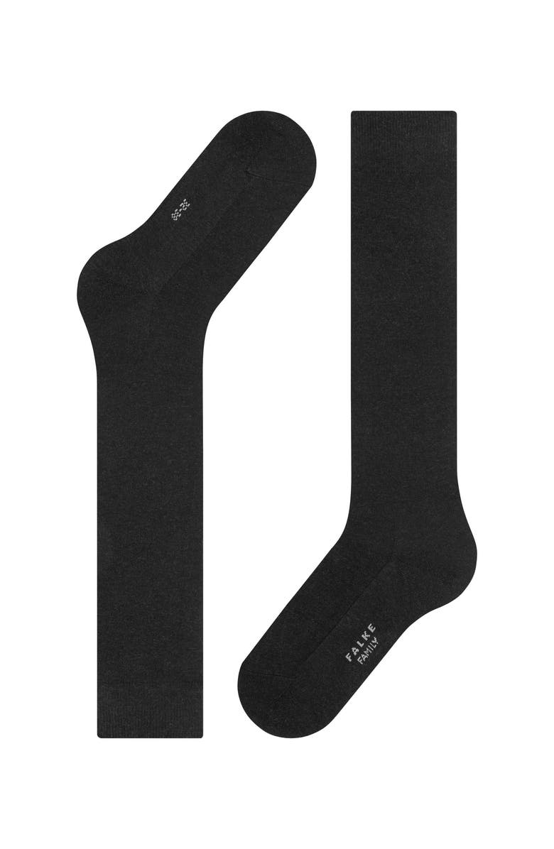Falke Family Knee High Socks, Alternate, color, Anthracite Melange