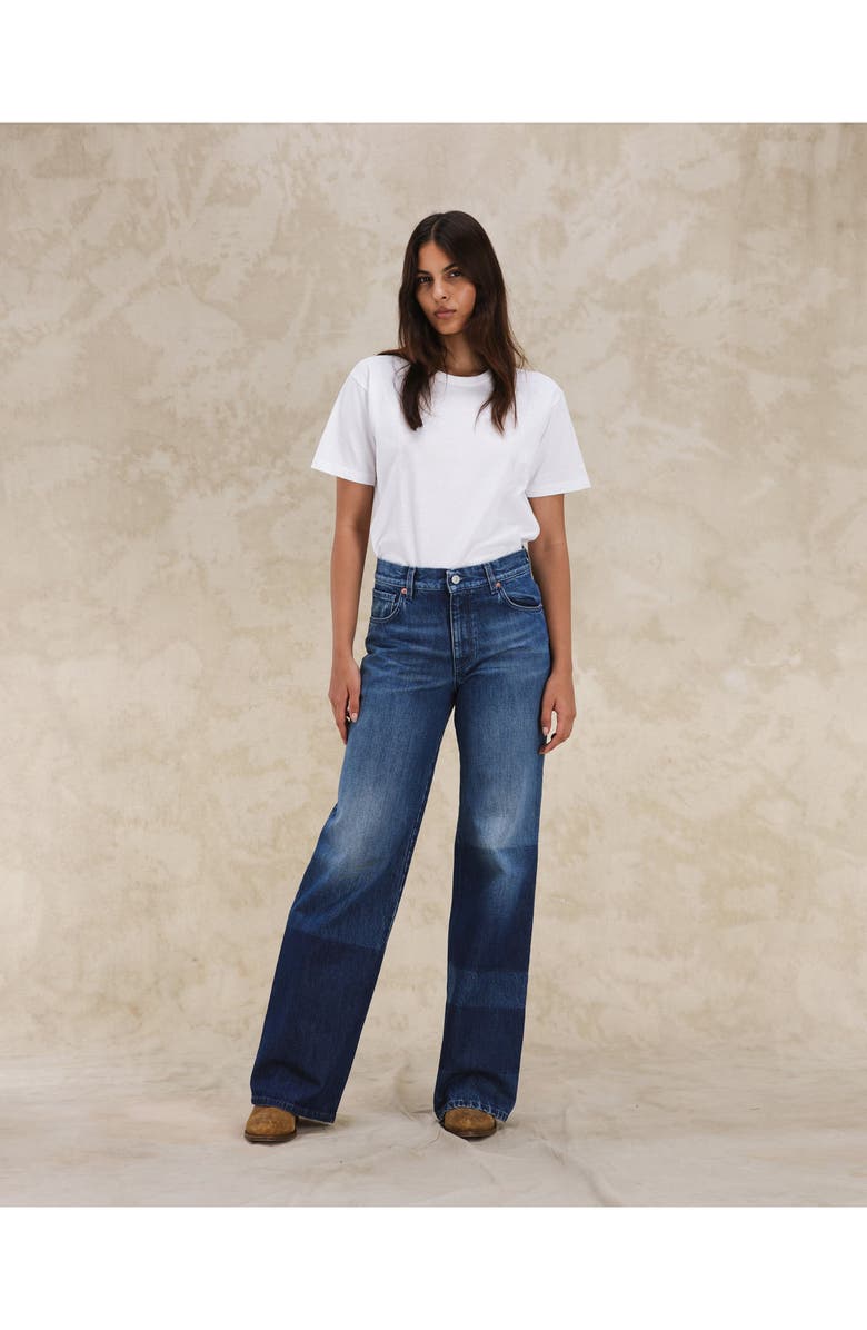 Fortela Baggypatch Wide Fit Denim Pants, Alternate, color, Custom Wash