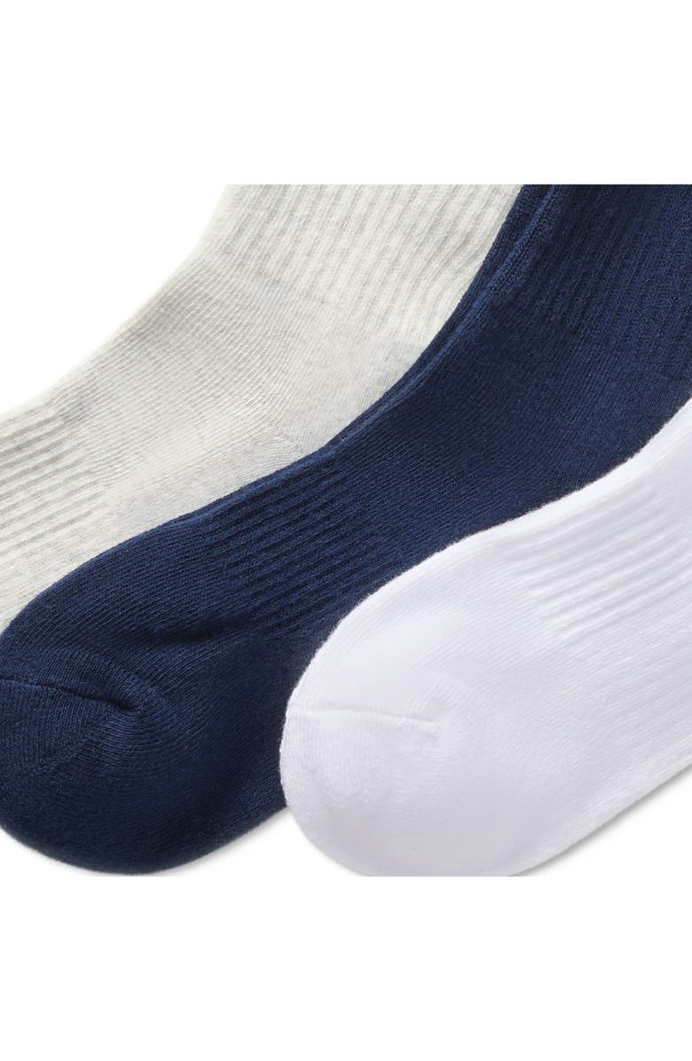 Polo Ralph Lauren Assorted 3-Pack Bear, Polo & Pony Crew Socks, Main, color,