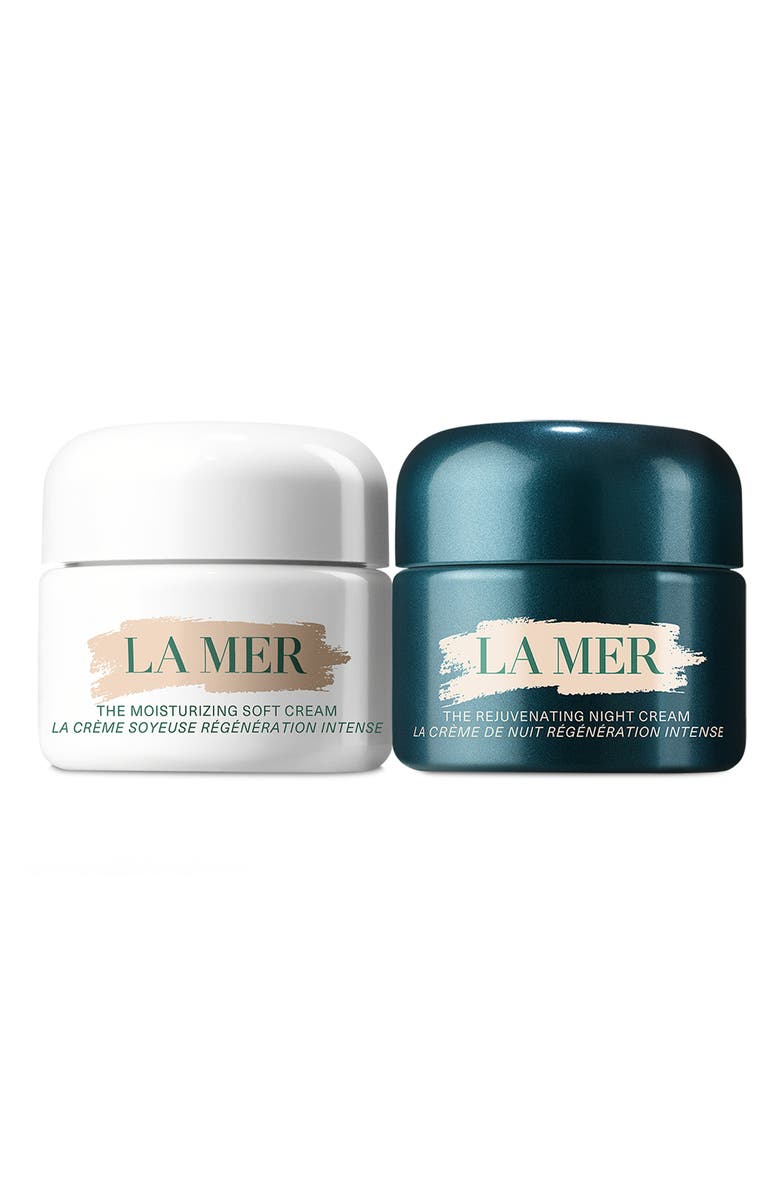 La Mer The Day & Night Moisturizing Cream Skincare Gift Set Duet $430 Value, Alternate, color,