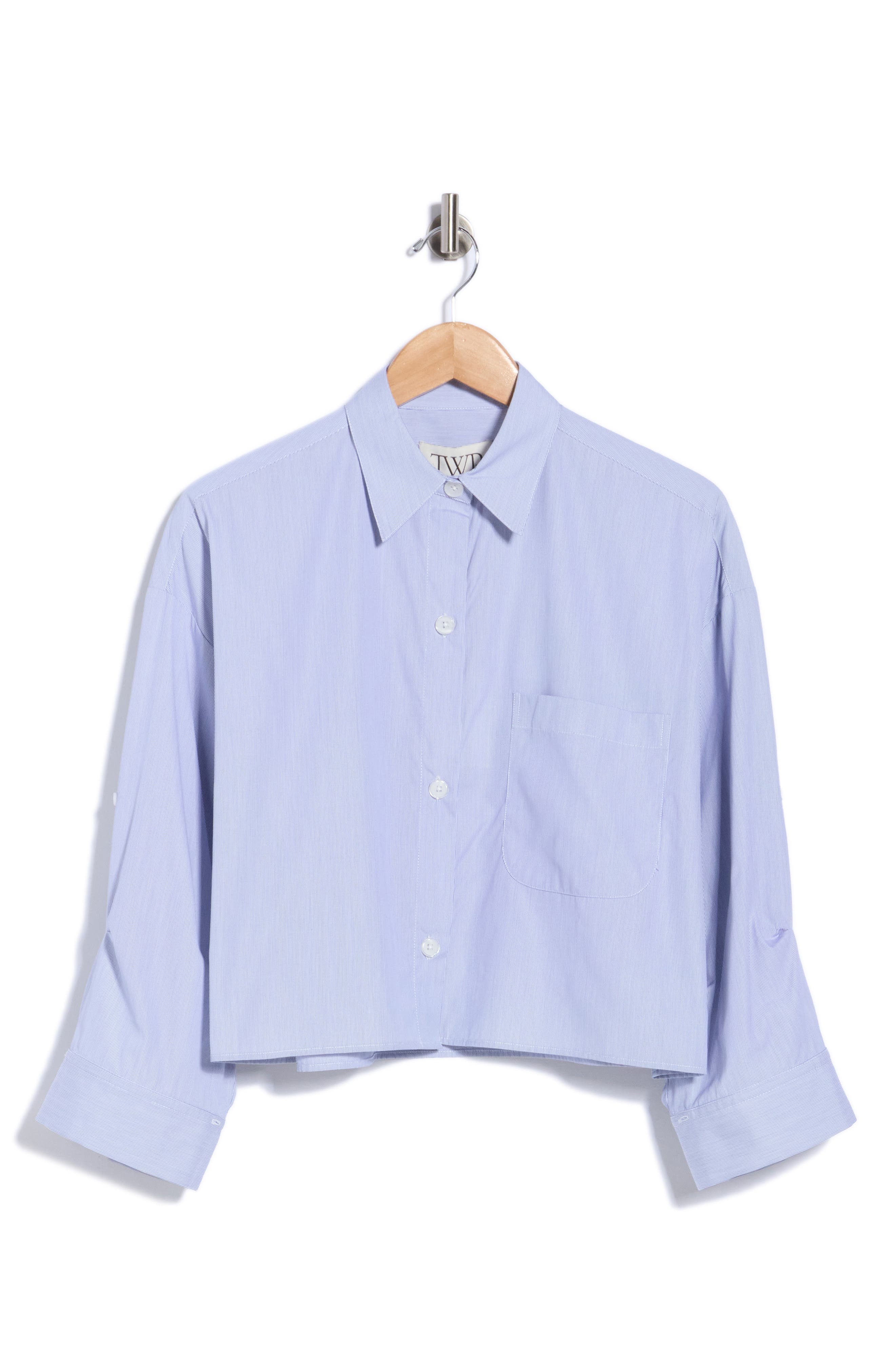 Next Ex Crop Button-Up Shirt