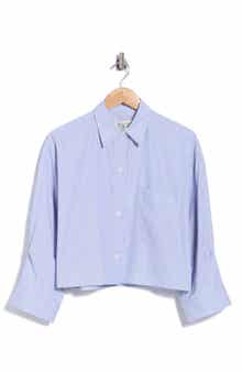 Next Ex Crop Button-Up Shirt