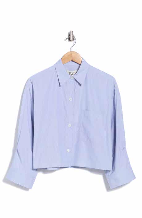 Next Ex Crop Button-Up Shirt
