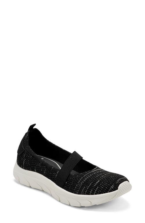 Easy Spirit X Denise Austin Varun Knit Mary Jane Sneaker In Animal Print