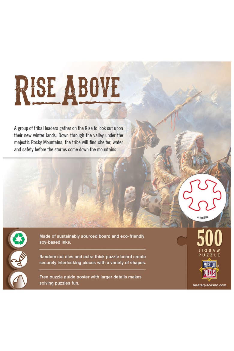Rise Above 550 Piece Jigsaw Puzzle, Alternate, color, Multicolor