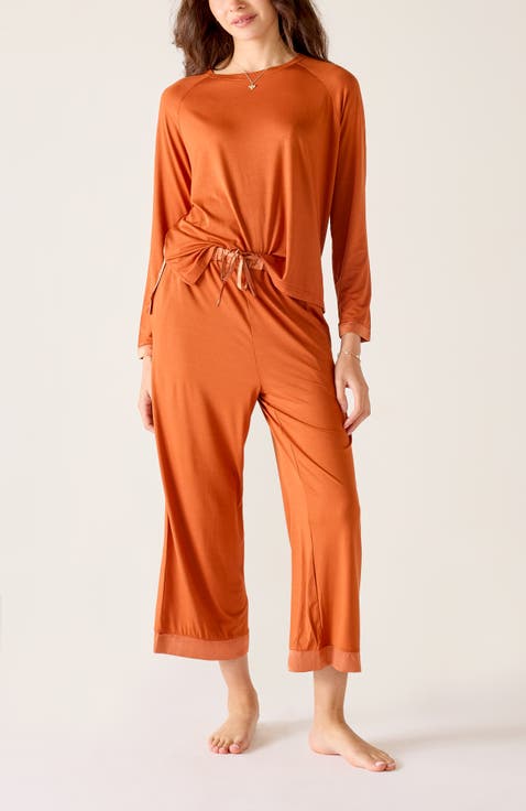 Satin Sailor Modal Pajama Set