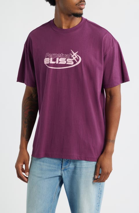 Perpetual Bliss Cotton Graphic T-Shirt