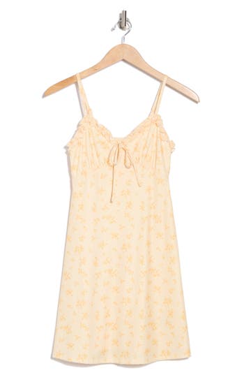 Madden Girl Ruffle Fit & Flare Babydoll Dress