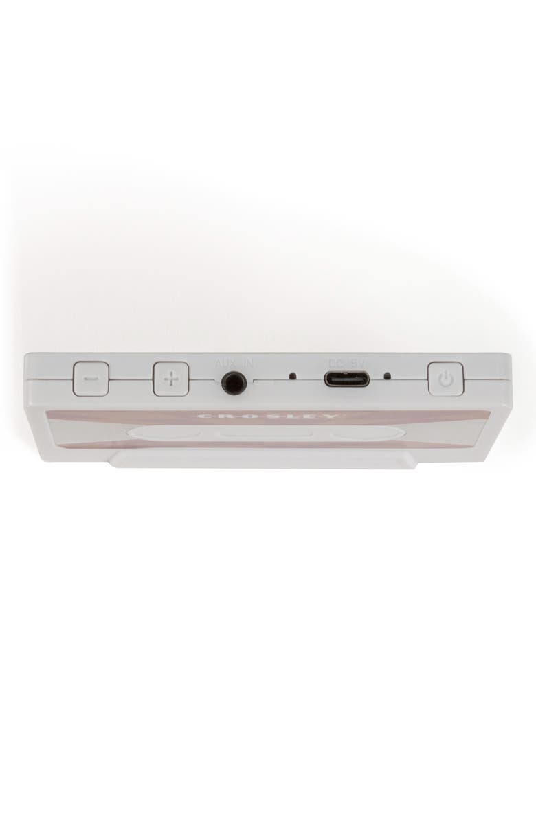 Crosley Radio Cassette Tape Portable Bluetooth<sup>®</sup> Speaker, Alternate, color, Pink Checkered White