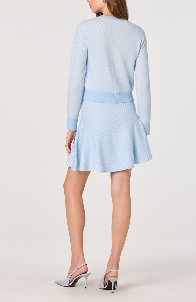 ASTR the Label Marian Plaid Cardigan, Alternate, color, Blue Plaid