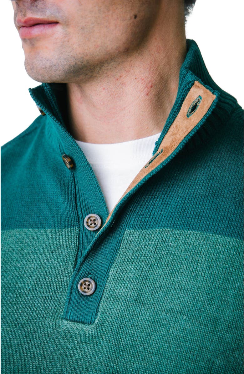 Hope & Henry Men's Organic Contrast Sweater with Elbow Patches, Alternate, color, 