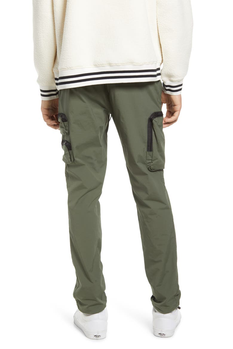 Men's Oliver Slim Cargo Pants, Alternate, color, BEETLE