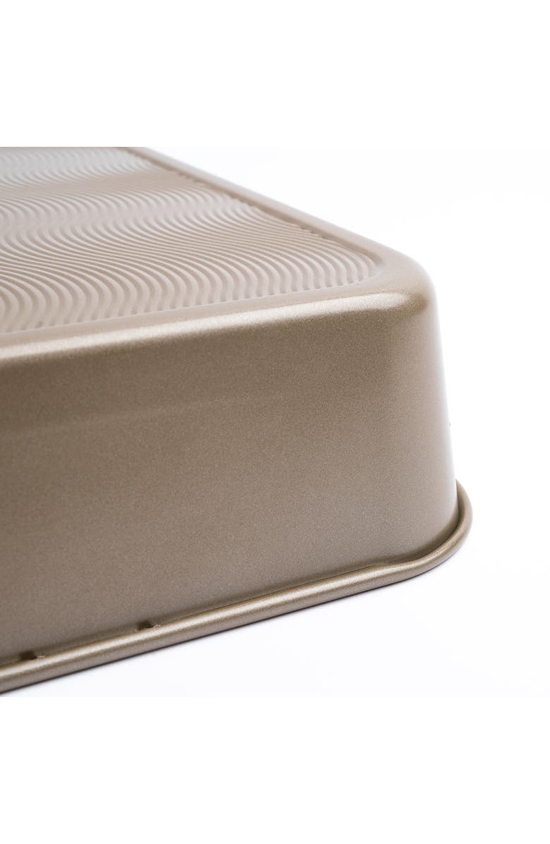 CUISIPRO 15.5 x 11-Inch Rectangular Steel Nonstick Roasting Pan, Alternate, color, Brown