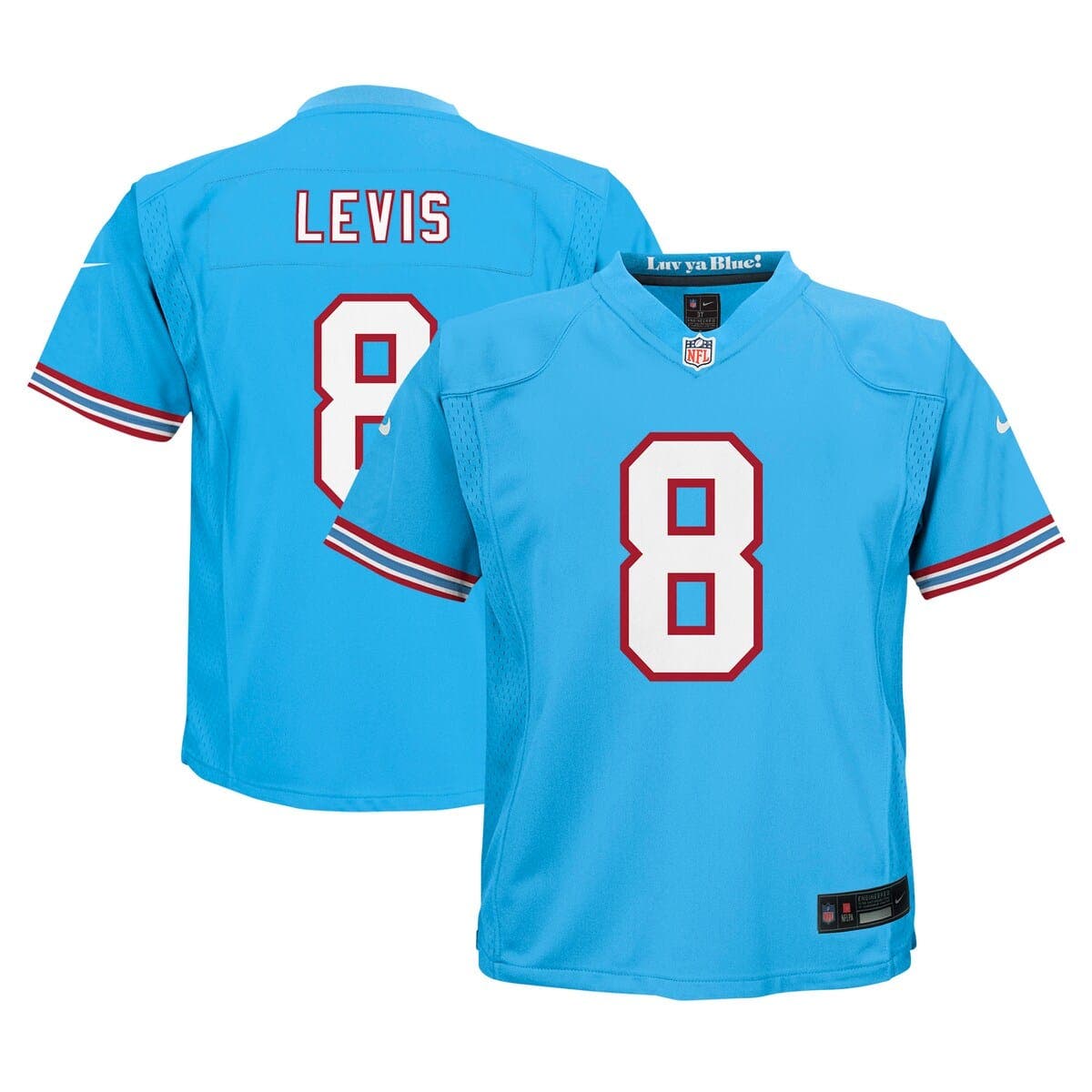 selected Light Blue