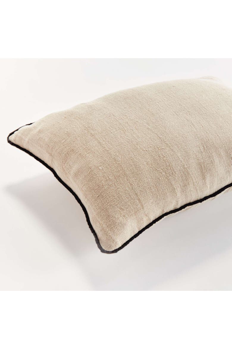 Elias Lumbar Pillow, Alternate, color, Beige