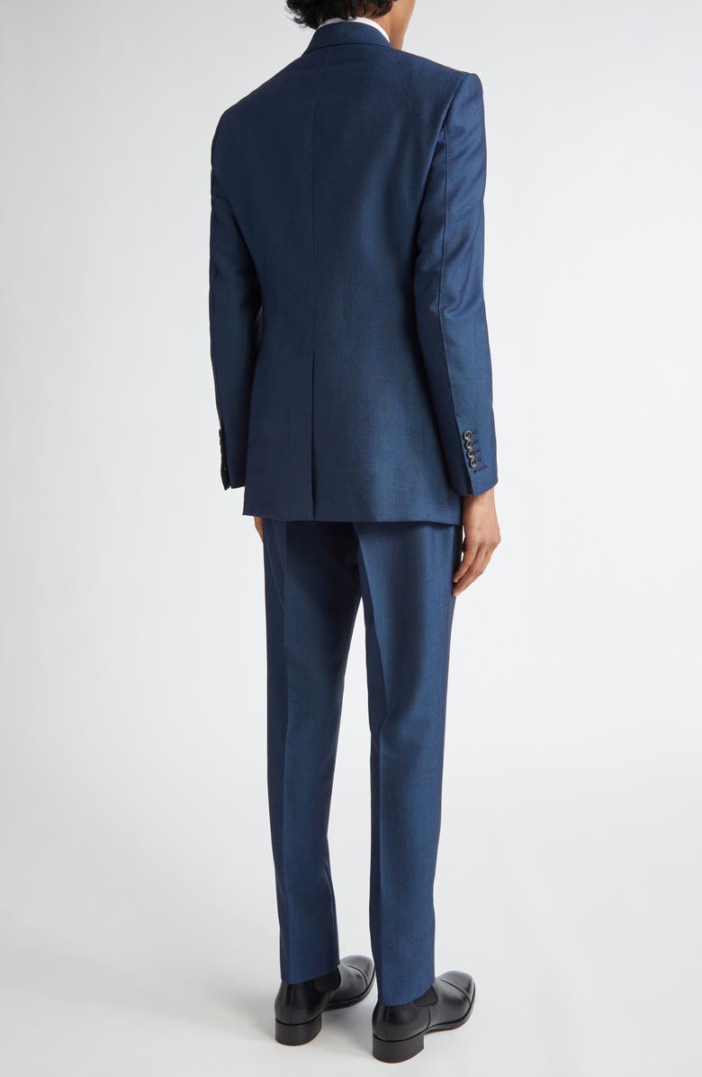 TOM FORD Atticus Wool & Mohair Suit, Alternate, color, Azure Blue
