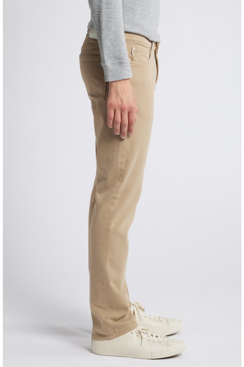 Russell DL Ultimate Knit Slim Straight Jeans, Alternate, color, SANDSTONE ULTIMATE KNIT