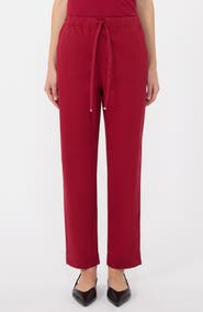 MM by Max Mara Mara Drawstring Stretch Cotton Pants